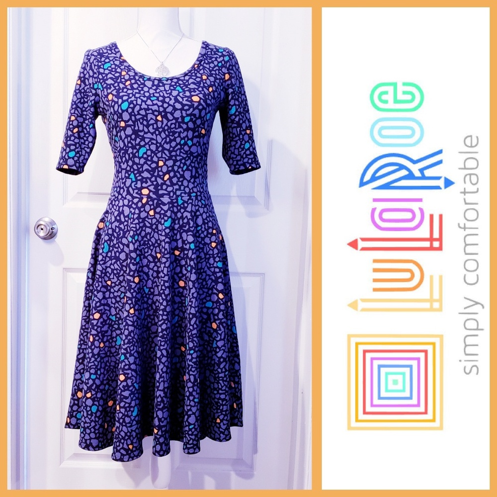 LuLaRoe Nicole Dress Size Medium